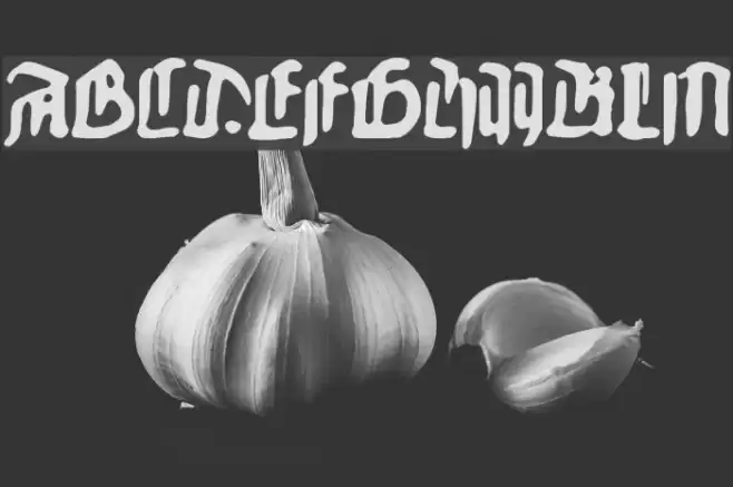 GutenbergsGhostM Font examples