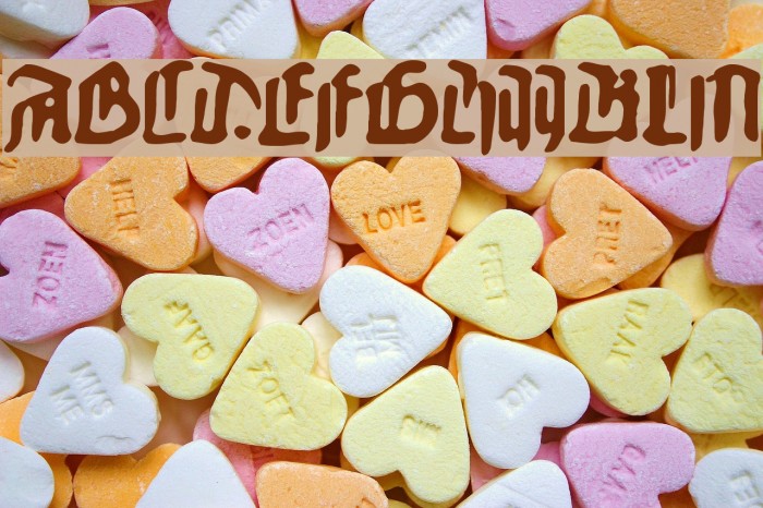 GutenbergsGhostM Font examples