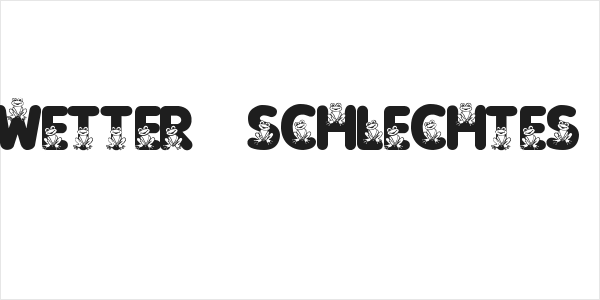 Gutes Wetter, schlechtes Wetter Logo