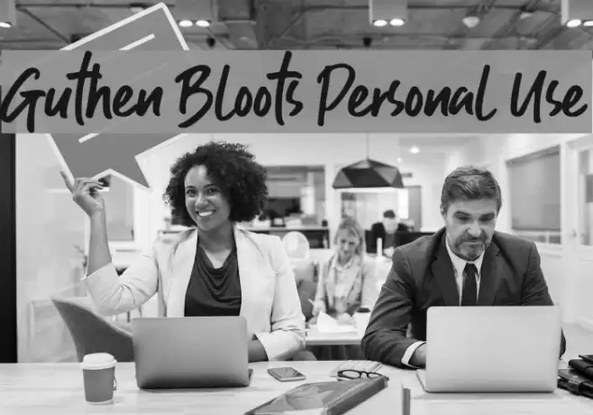 Guthen Bloots Personal Use Font examples