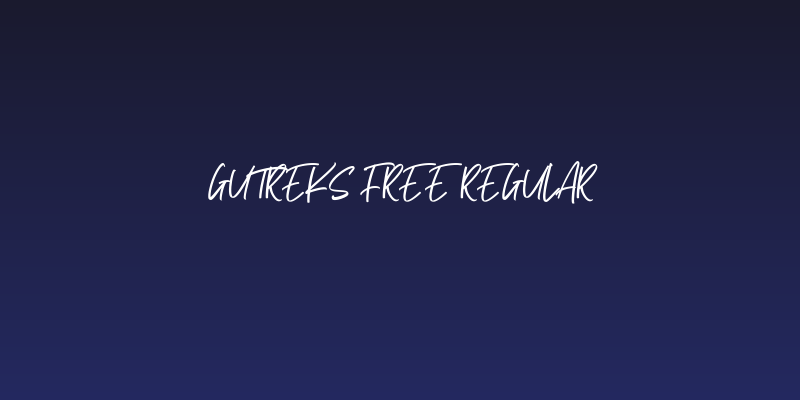Gutreks Free Regular Social Header