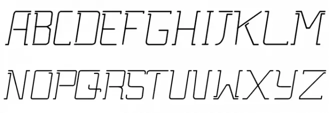 Gutsy Bold Italic خط أحرف كبيرة