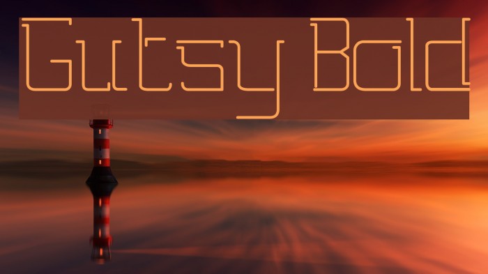 Gutsy Bold Example 1