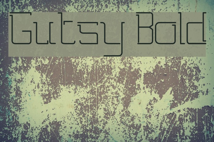 Gutsy Bold Example 2