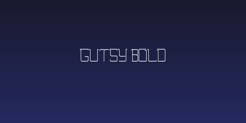 Gutsy Bold Social Header