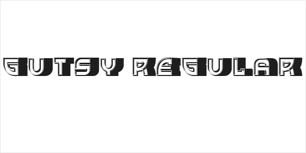 Gutsy Regular Logo