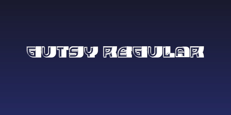 Gutsy Regular Social Header