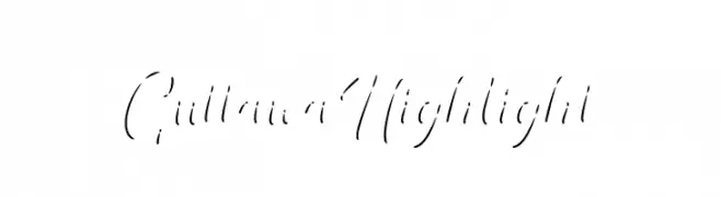 Guttawa Highlight  Frei Schriftart Herunterladen