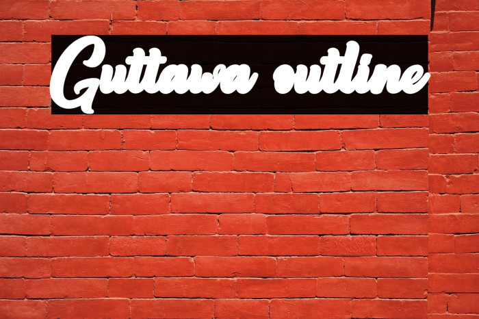 Guttawa outline Example 1
