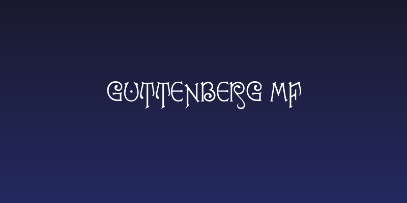 Guttenberg MF Social Header