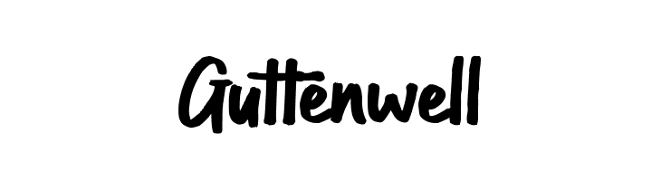 Guttenwell  Frei Schriftart Herunterladen