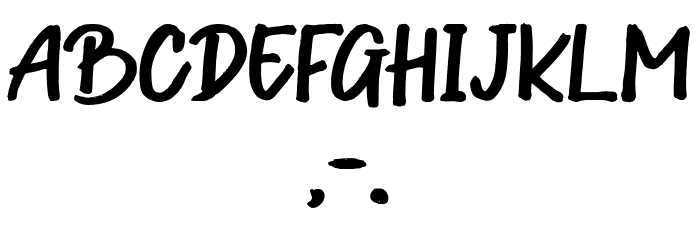 Guttenwell Font OTHER CHARS