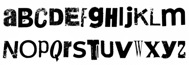 Gutter Pigeon DEMO 字体 大写