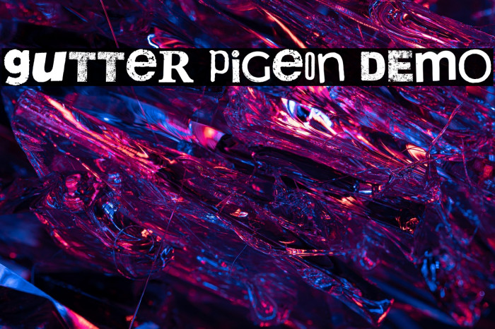 Gutter Pigeon DEMO Example 1
