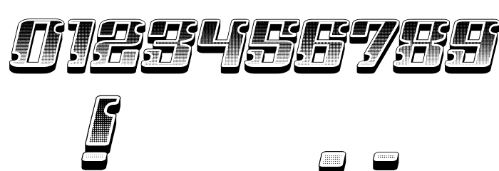 Gutter Regular Font OTHER CHARS