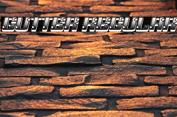 Gutter Regular Example 1