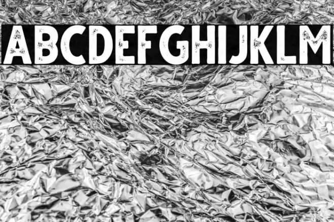 Gutter Rust Font examples