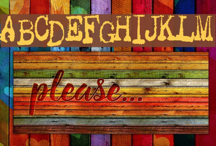Gutter Vomit Font examples