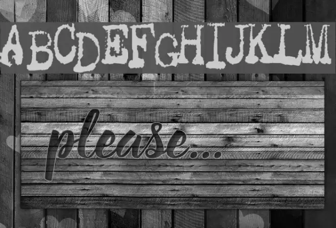 Gutter Vomit Font examples