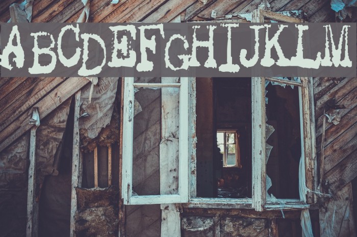 Gutter Vomit Font examples