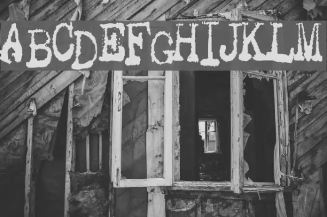 Gutter Vomit Font examples