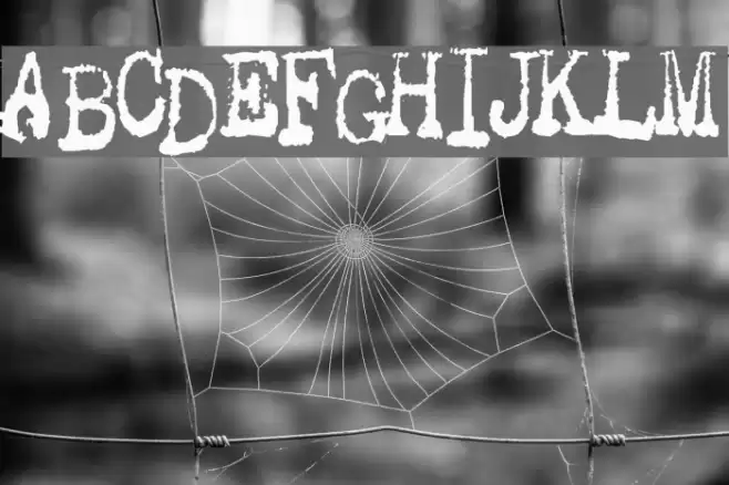 Gutter Vomit Font examples