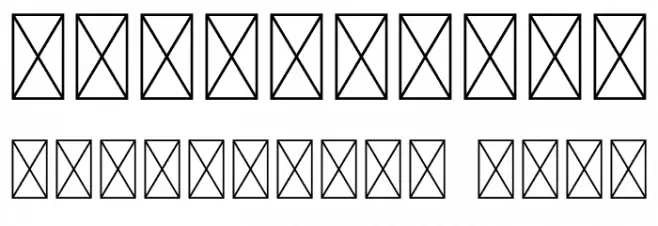 GutterflyRegular خط محارف أخرى