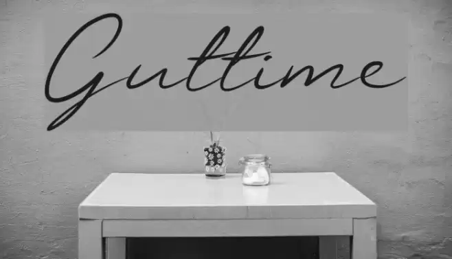 Guttime Font examples