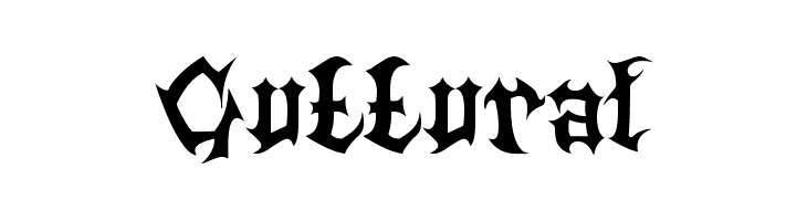 Guttural Font - FFonts.net