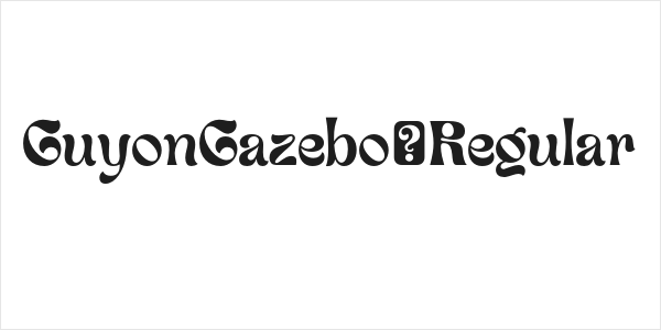 GuyonGazebo-Regular Logo