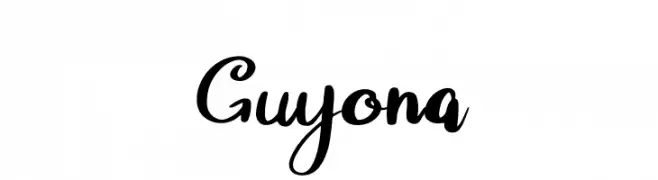 Guyona  تنزيل الخطوط