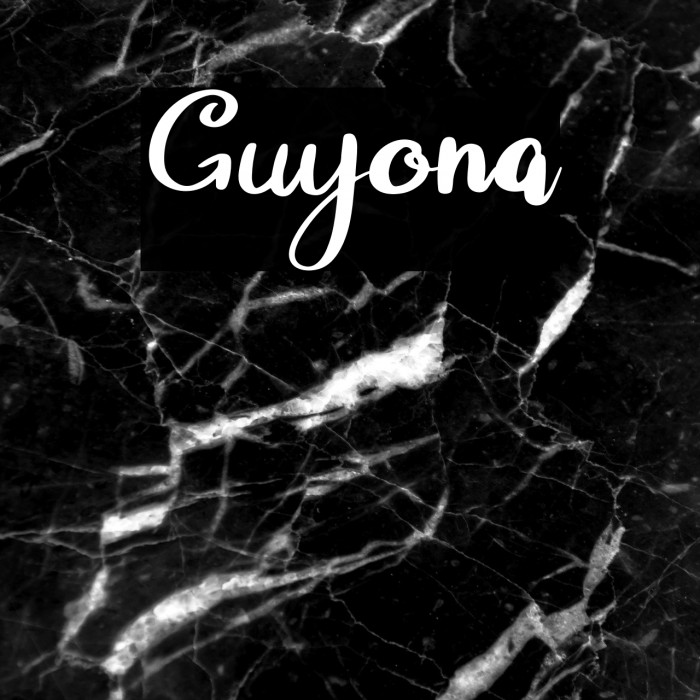 Guyona Font examples