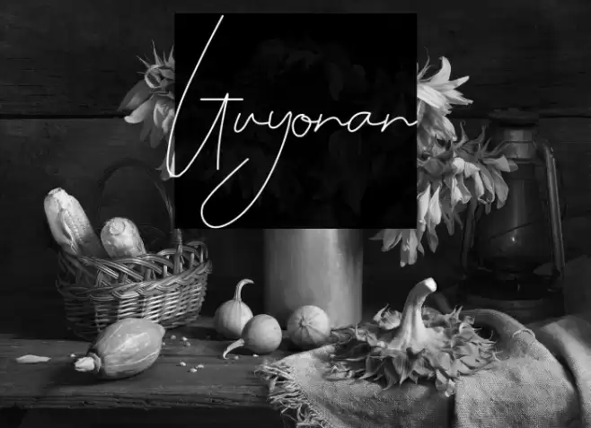 Guyonan Font examples