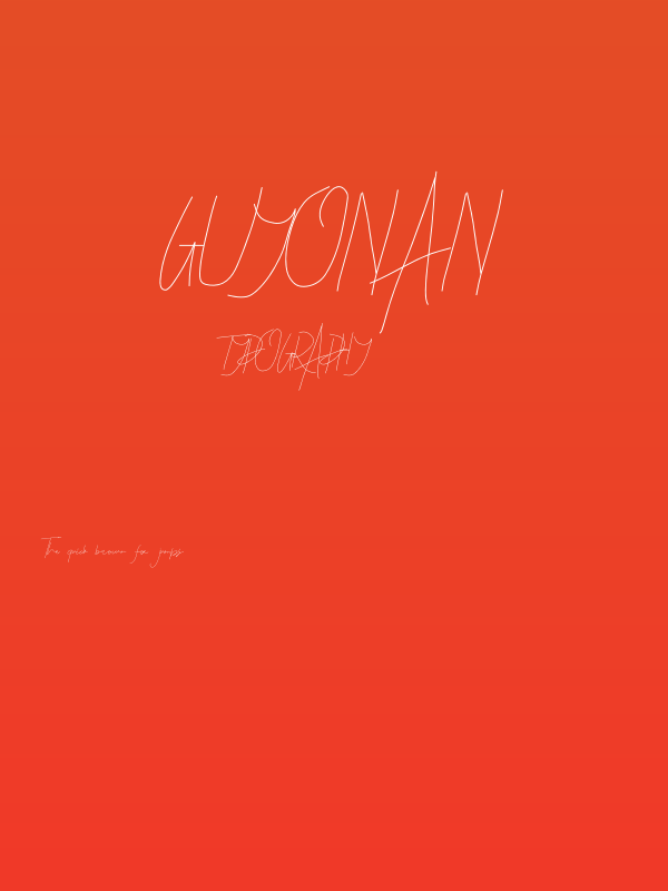Guyonan Poster