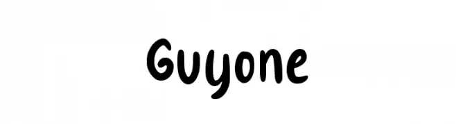 Guyone  नि: शुल्क फ़ॉन्ट्स डाउनलोड