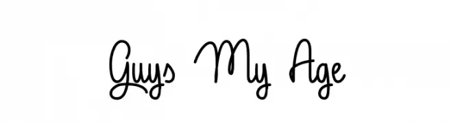 Guys My Age  font caratteri gratis