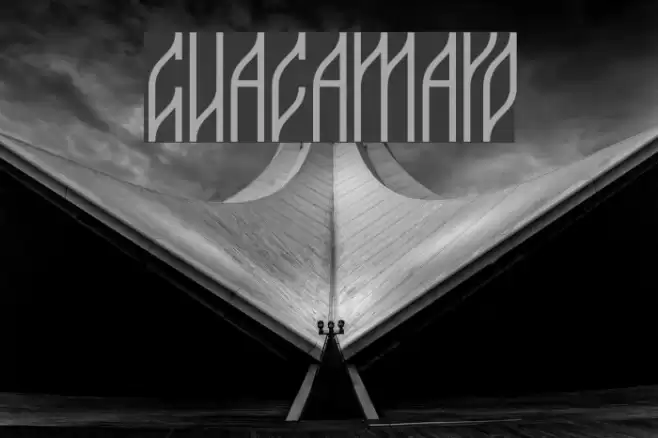 guacamayo Font examples