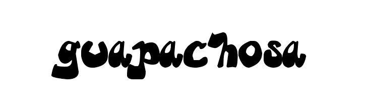 guapachosa  नि: शुल्क फ़ॉन्ट्स डाउनलोड