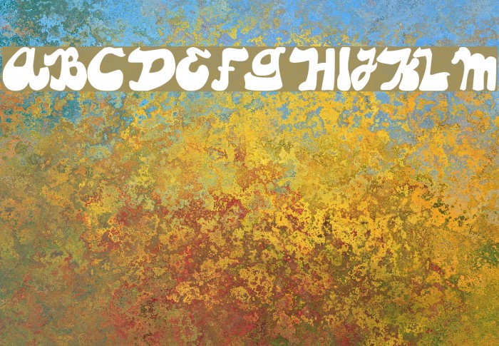 guapachosa Schriftart examples