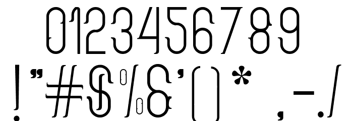 guenue Font OTHER CHARS