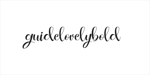 guidelovelybold Logo