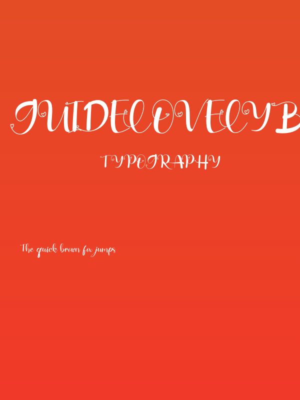 guidelovelybold Poster