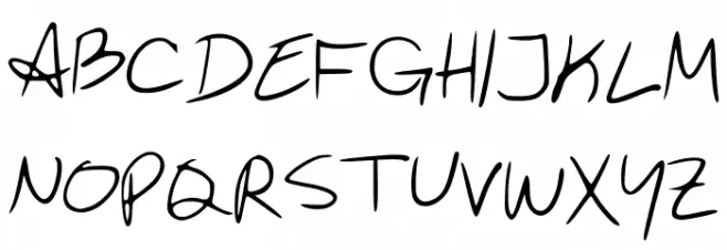 gurrrrl Шрифта ВЕРХНИЙ