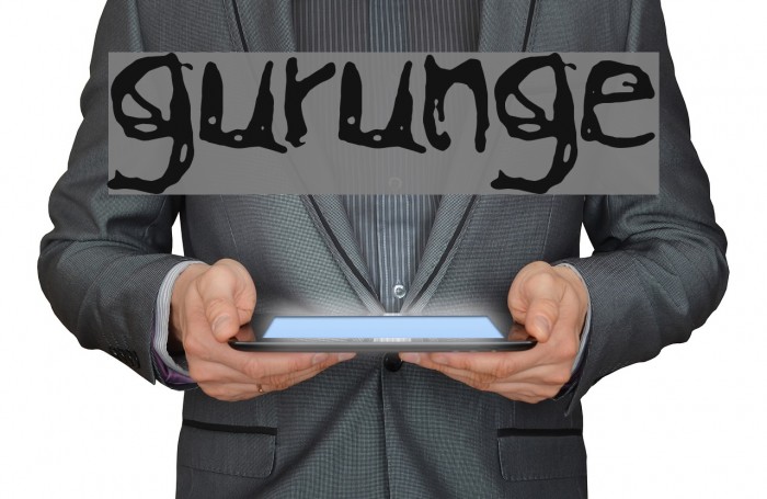 gurunge Font examples