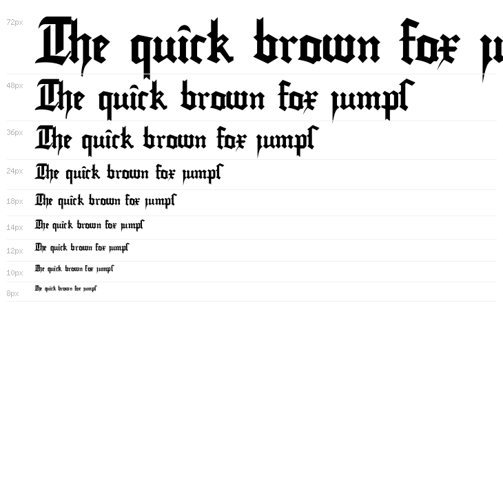 gutenberg bibelschrift Waterfall