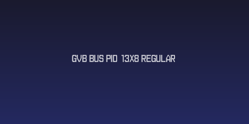 GVB Bus PID 13x8 Regular Social Header