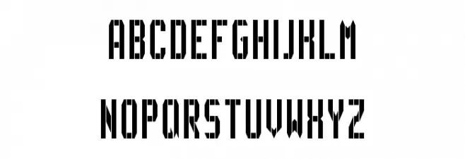 GVB metro pid Regular フォント 大文字