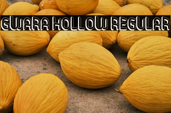 Gwara Hollow Regular Example 3