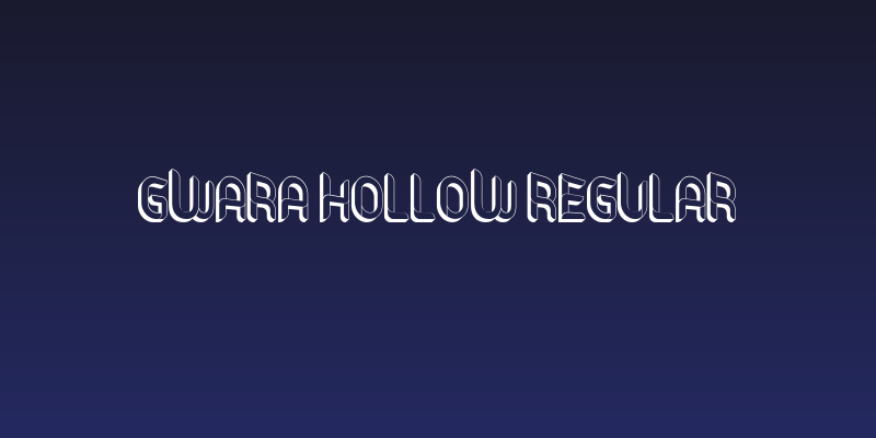 Gwara Hollow Regular Social Header