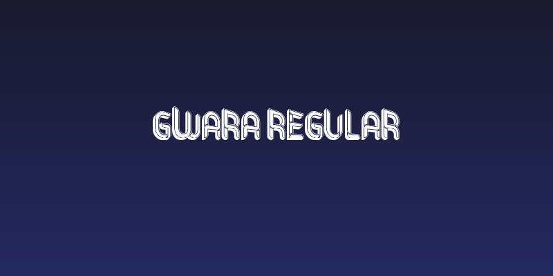 Gwara Regular Social Header